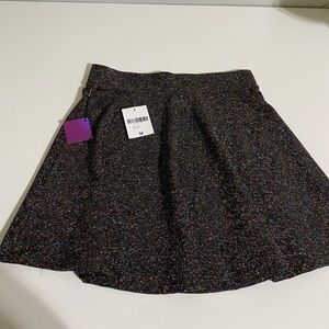 Black sparkle skirt